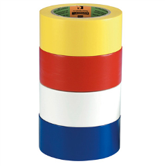 Ruban adhésif 2721 rouge bleu jaune blanc noir